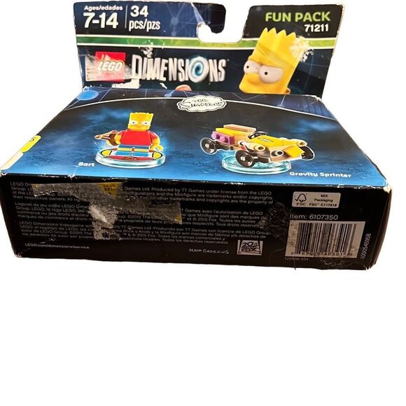 Lego The Simpsons Fun Pack 71211 - Picture 2 of 3